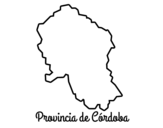 Disegno di Provincia di Córdoba da colorare