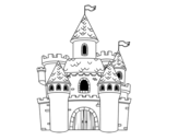 Disegno di Castello di fantasia da colorare