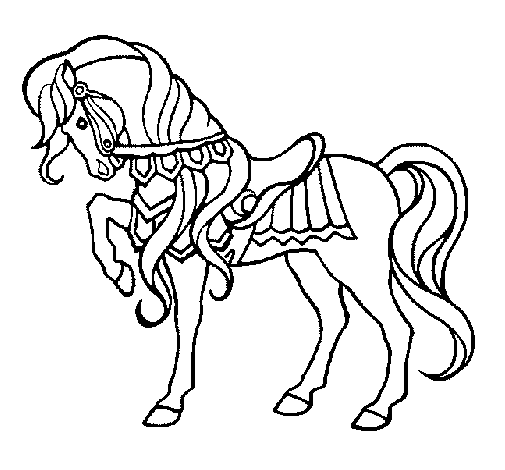 Disegno di Cavallo 1 da Colorare