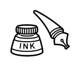 Disegno di Penna stilografica da colorare
